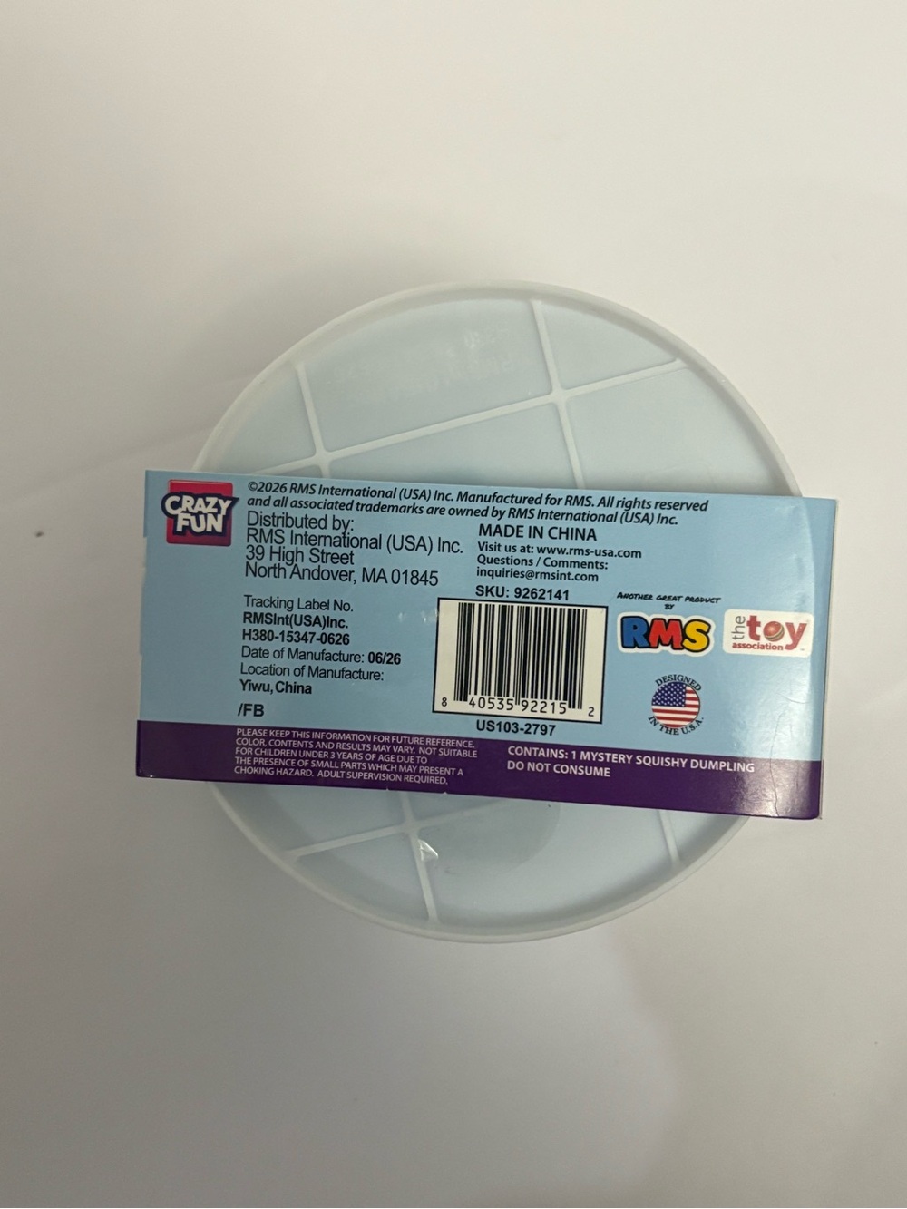 NEW RARE Authentic RMS Crazy Fun Polar Bear Edition Dumpling CONFIRMED RARE!!! - Picture 7 of 7